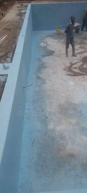 Swimming Pool Terrazzo Flooring.