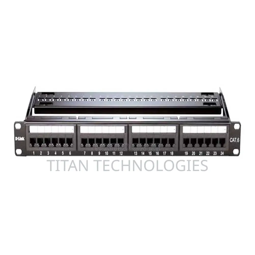 24 Port Dlink Patch Panel Unshielded