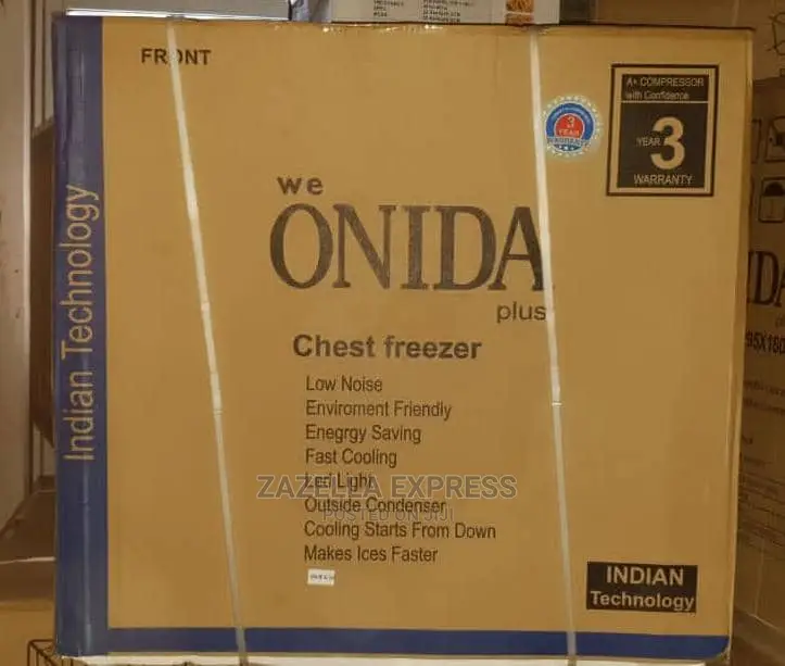 Onida Plus 250L Deep Freezer ODCF150X76LPU -white