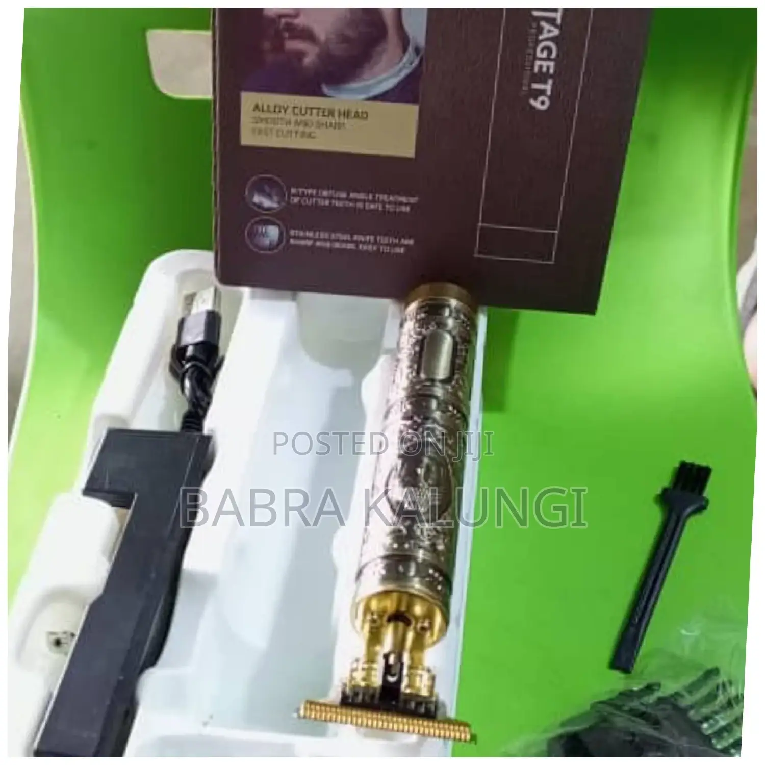 Vintage T9 Rechargeable Hair Clipper