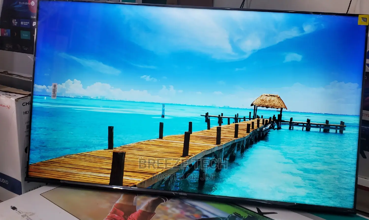It's 55 Hisense Smart Vidaa