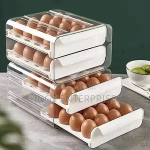 Double Layer Refrigerator Egg Storage