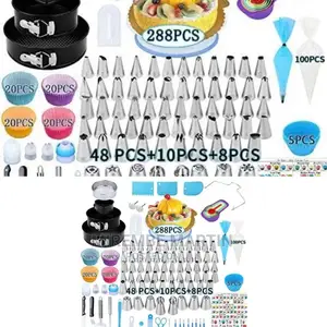 288 Cake Decorations Tools