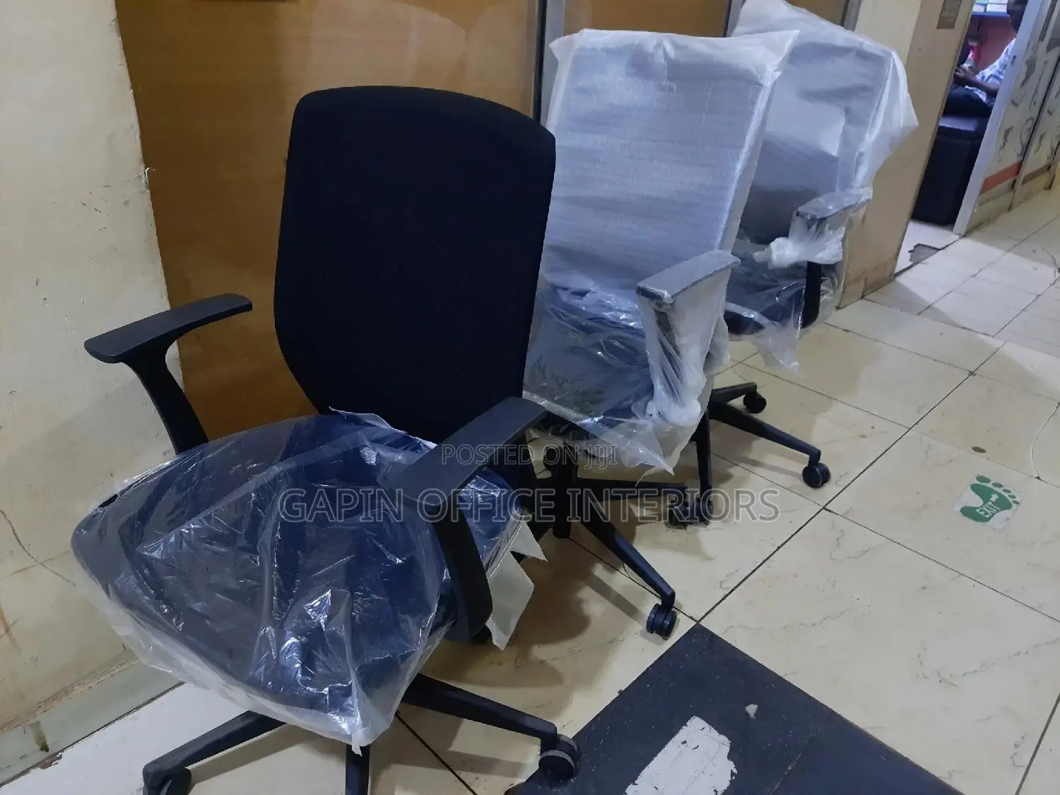 Brand New Office Chairs, 3 Pieces
