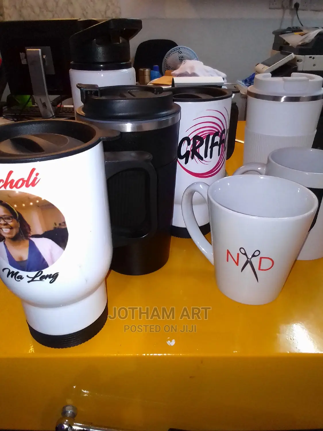 Branded Cups and Bottles