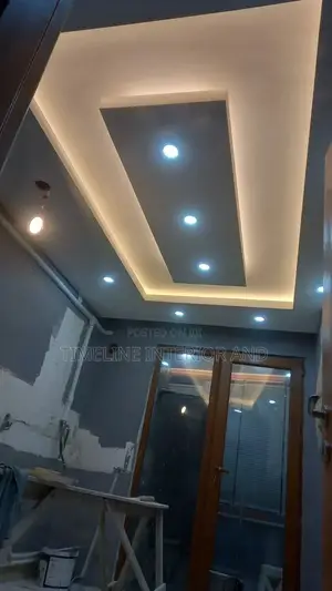 Gypsum Ceiling and Painting.
