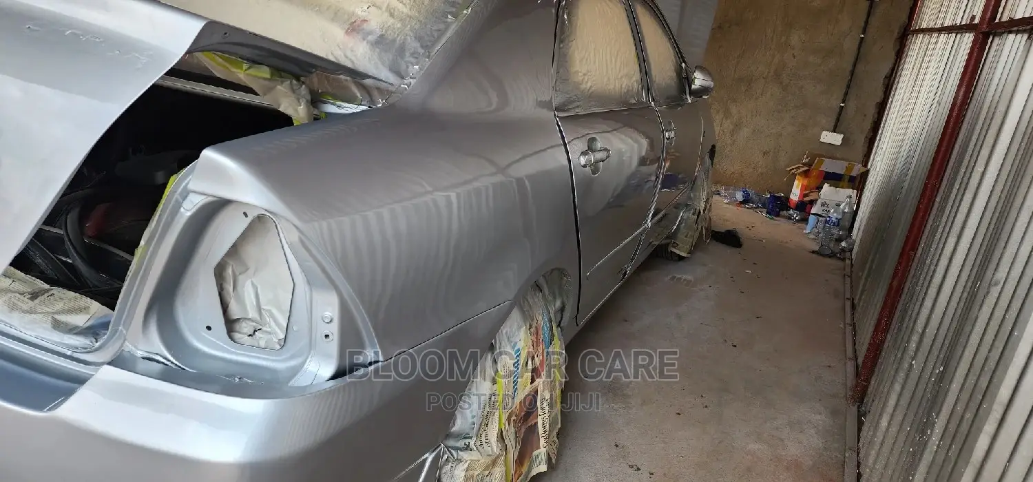 Car Body Restoration, Spraying T-Cut