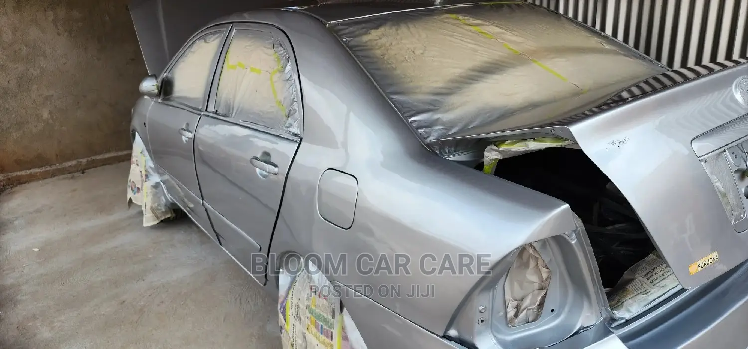 Car Body Restoration, Spraying T-Cut