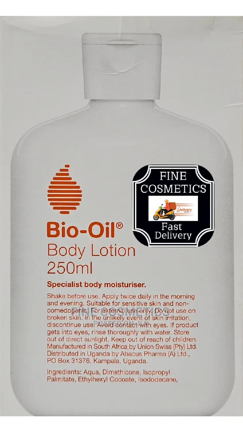 New Bio Oil Moisturizing Body Lotion for Dry Skin .Big 250ml