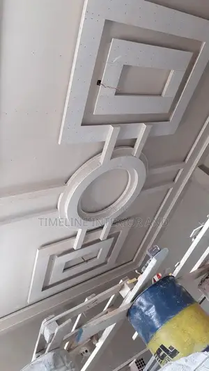 Gypsum Boards Ceiling in Progress