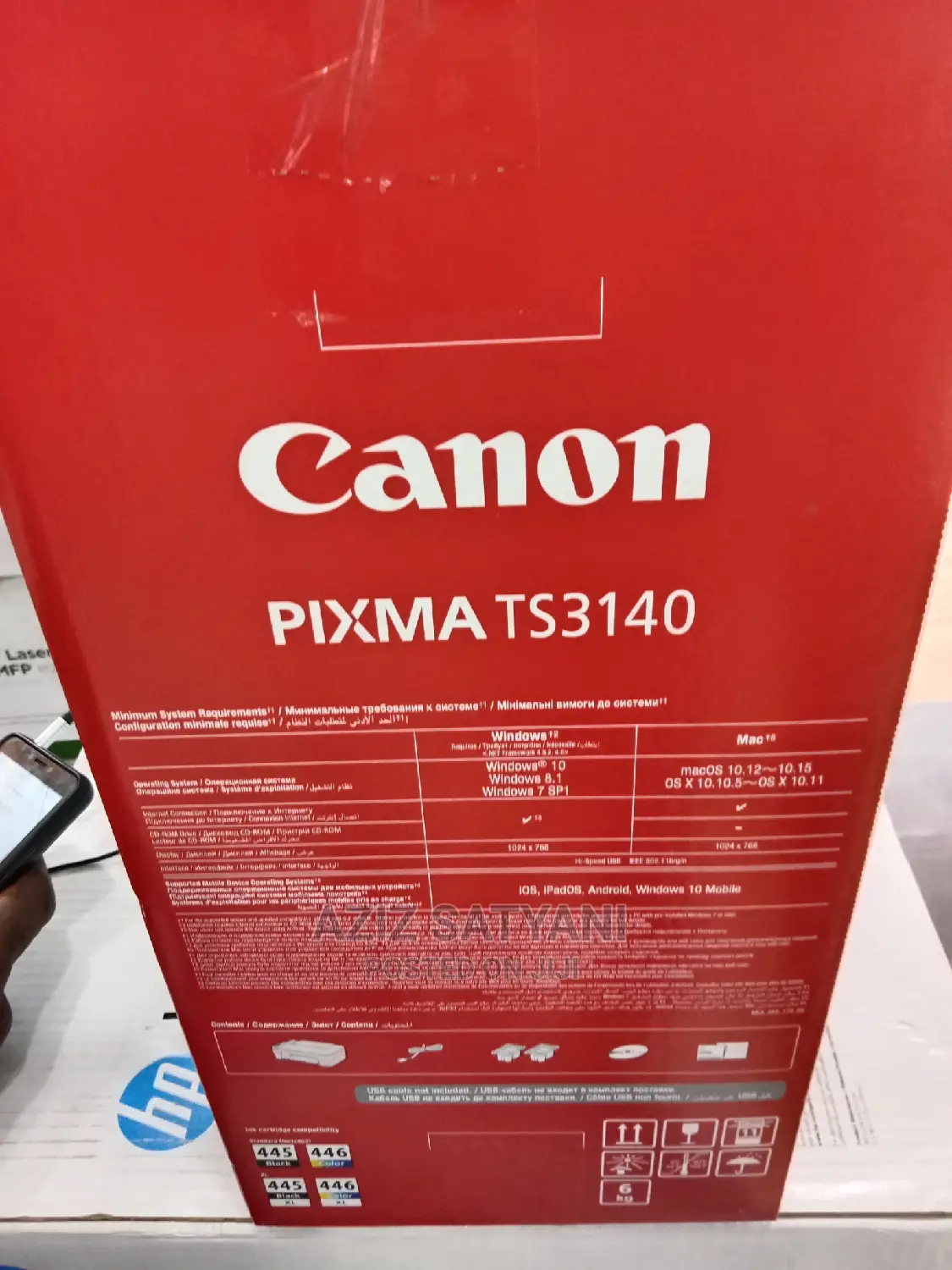 CANON Pixma Ts3140+3340 All-in-1 Wifi,Print,Copy,Scan,Cloud