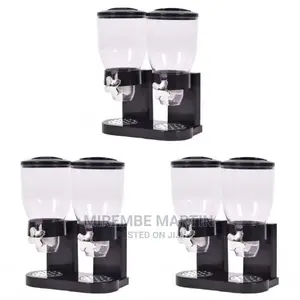 Double Cereal Food Dispenser