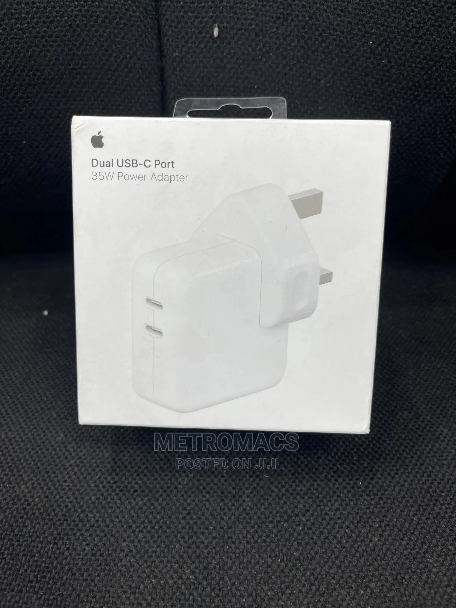 Genuine 35W Apple Dual USB-C Port Charging Adapter