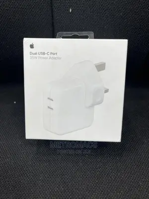 Genuine 35W Apple Dual USB-C Port Charging Adapter