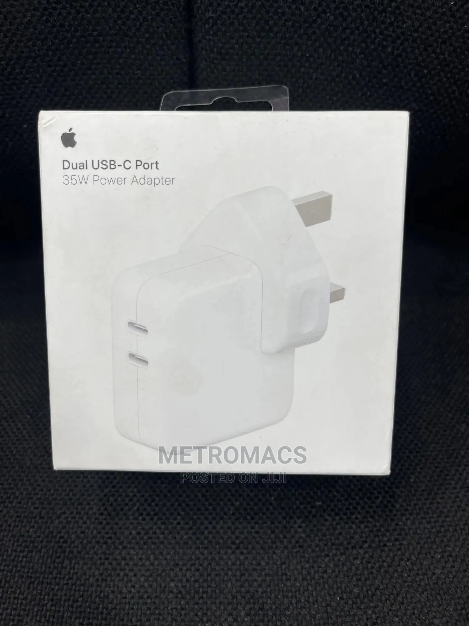 Genuine 35W Apple Dual USB-C Port Charging Adapter
