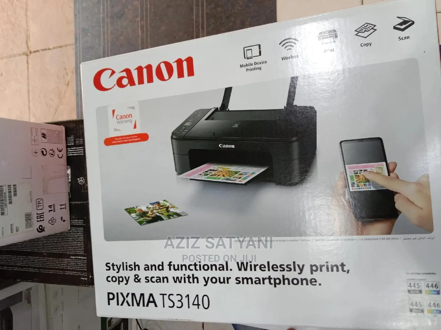 CANON Pixma Ts3140+3340 All-in-1 Wifi,Print,Copy,Scan,Cloud