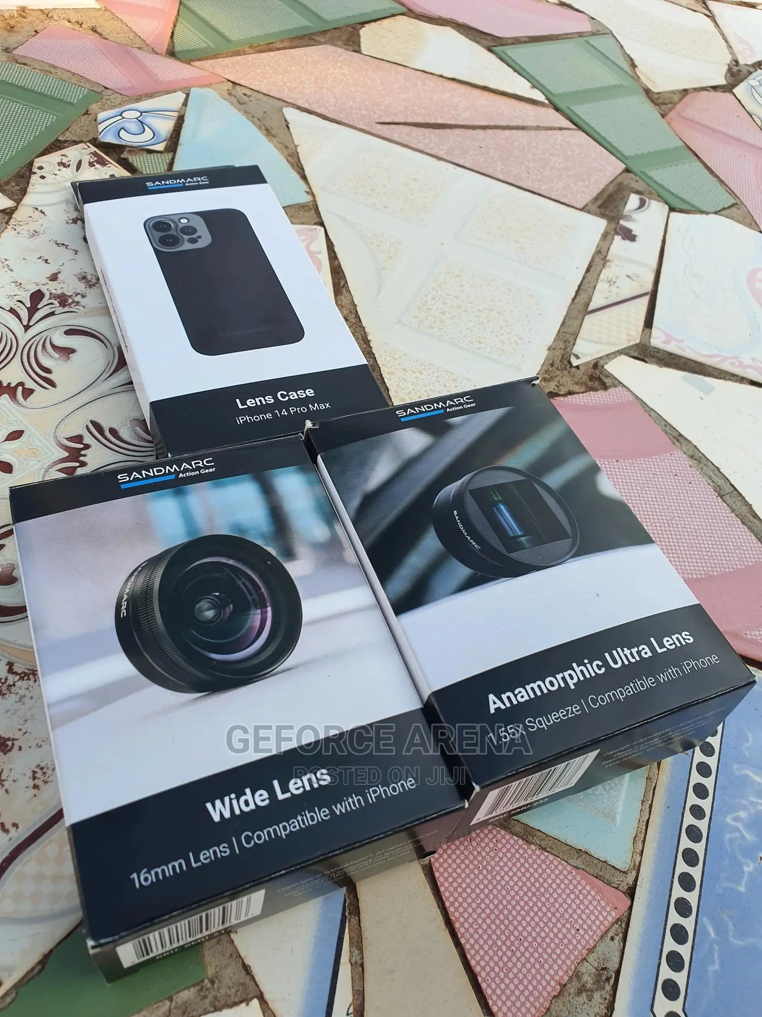 iPhone 14 Pro Max - Sandmarc Wide Lens and Anamorphic Lens
