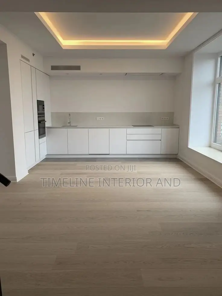 Gypsum Ceiling and Wooden Flooring.