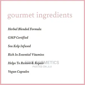 Super Foods Supplement Hair Growth and Stronger Hair + Nails
