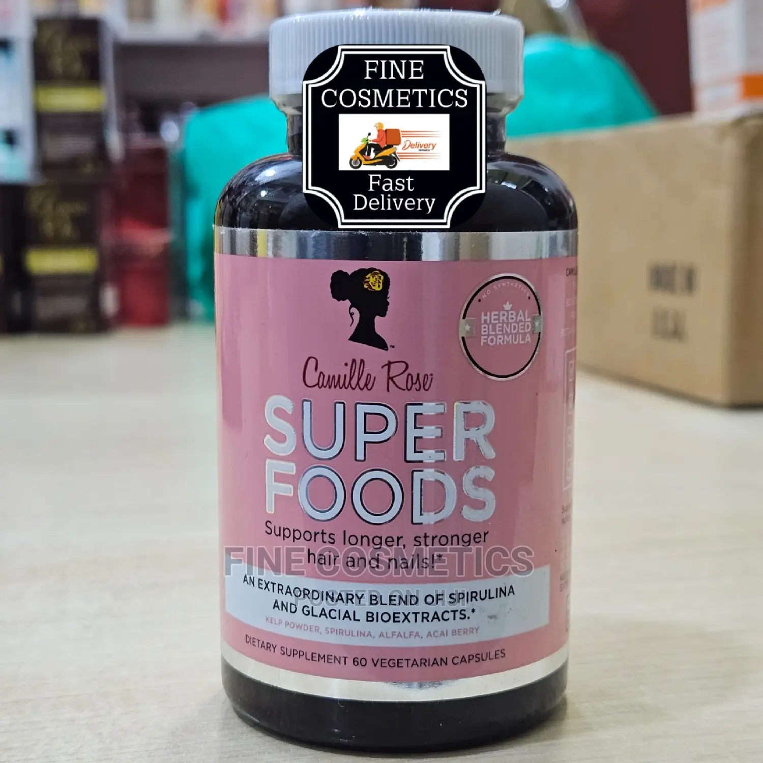 Super Foods Supplement Hair Growth and Stronger Hair + Nails