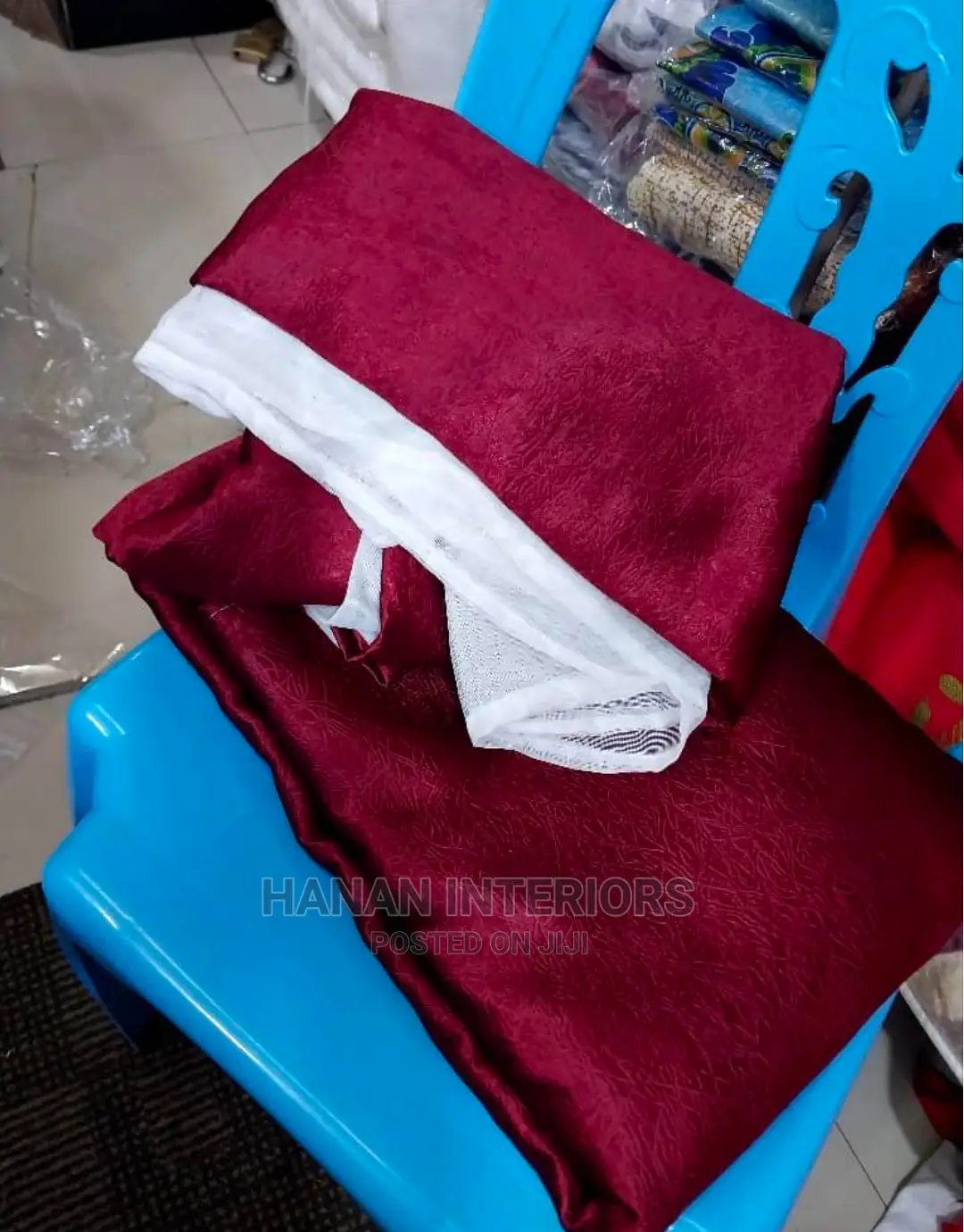 2pieces Curtain With Nets