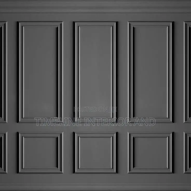 Reception Area Wall Molding.