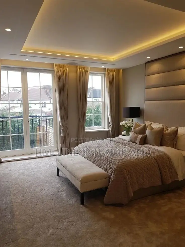Gypsum Ceiling for Apartment Rooms.