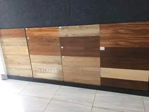 Photo - Wooden Floor and Wall Tiles