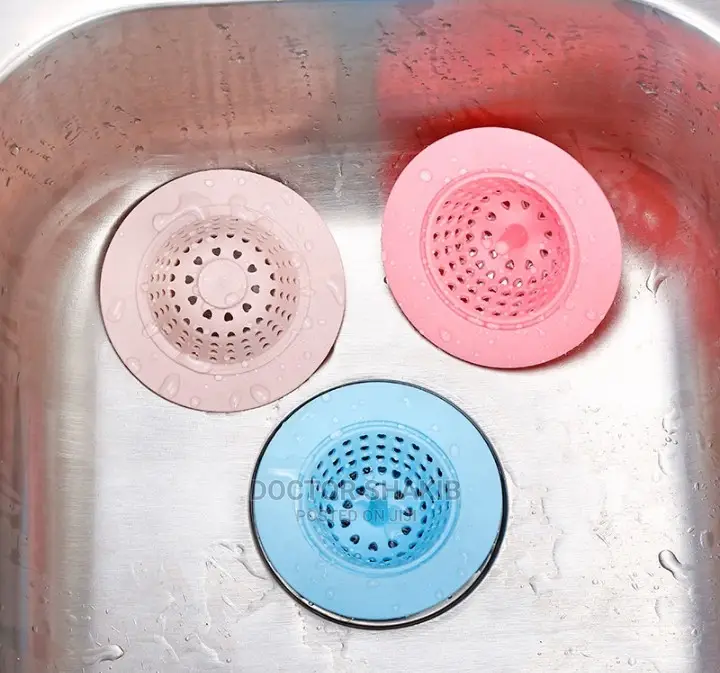 1pc Portable Silicone Sink Strainer