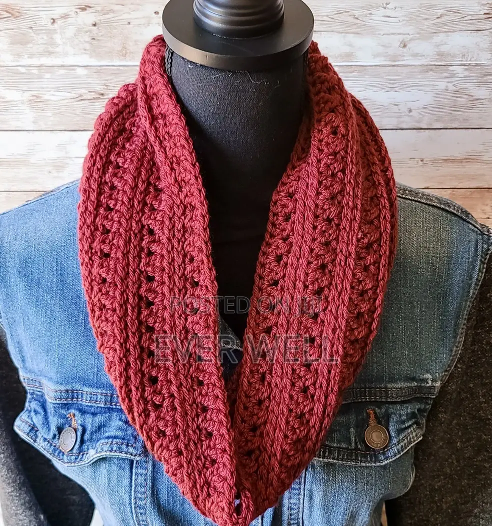 Trendy Crotchet Scarf