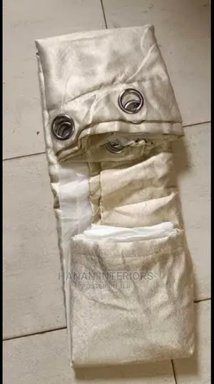 Cream Curtains With Nets