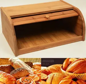 Bamboo Wooden Bread Storage Box