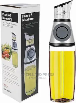 Oil Dispenser Bottle With Measure For Cooking And Oil Spout