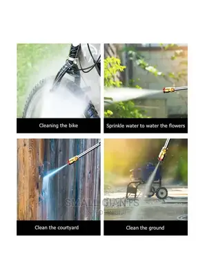 2 Battery High Pressure Car Washer Cordless Gun Spray