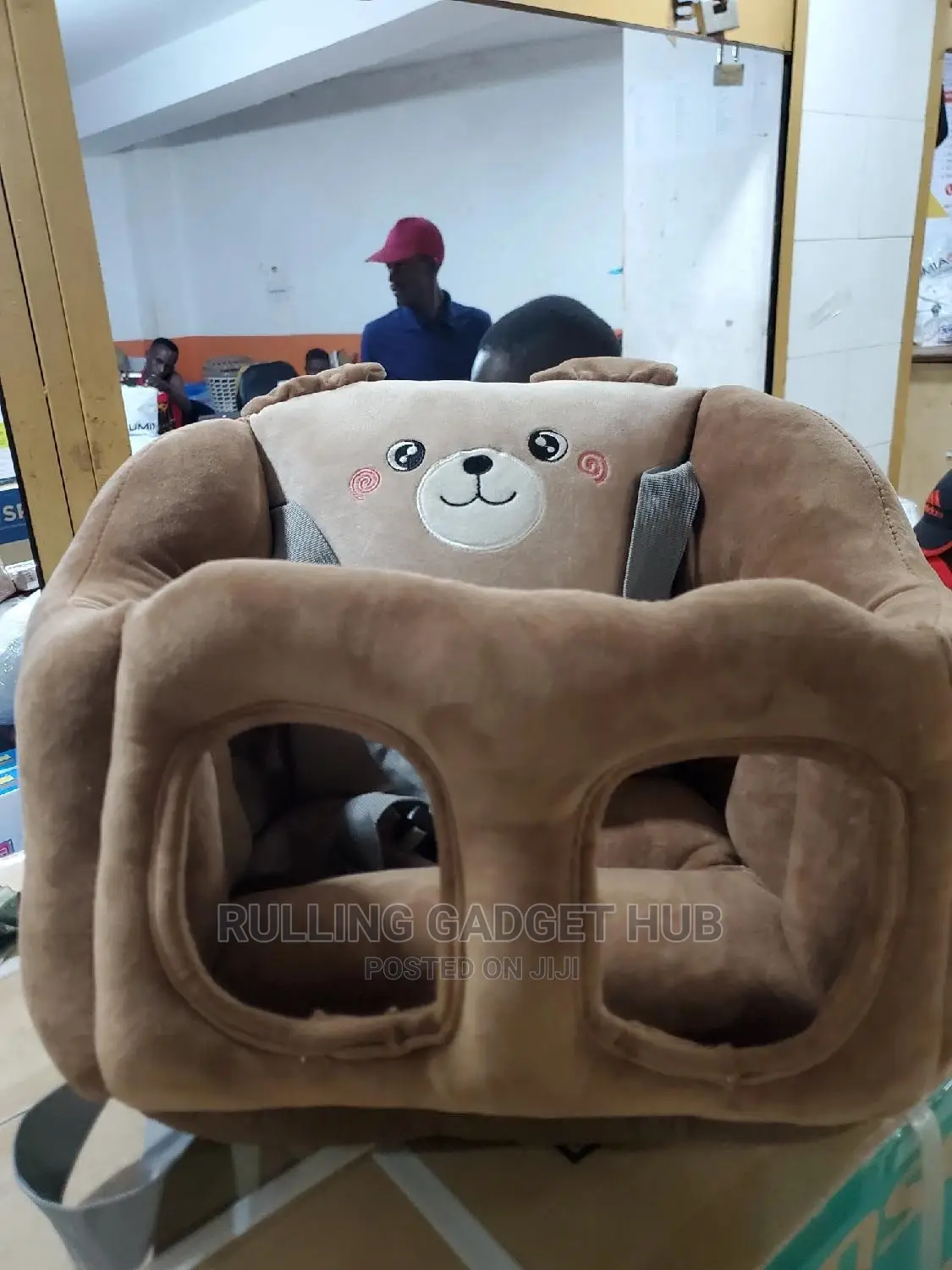 Baby Car Dual Seat - Brown.