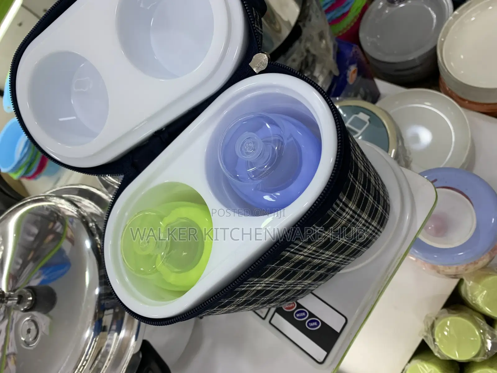 Baby Bottle Warmer Set With Bottles