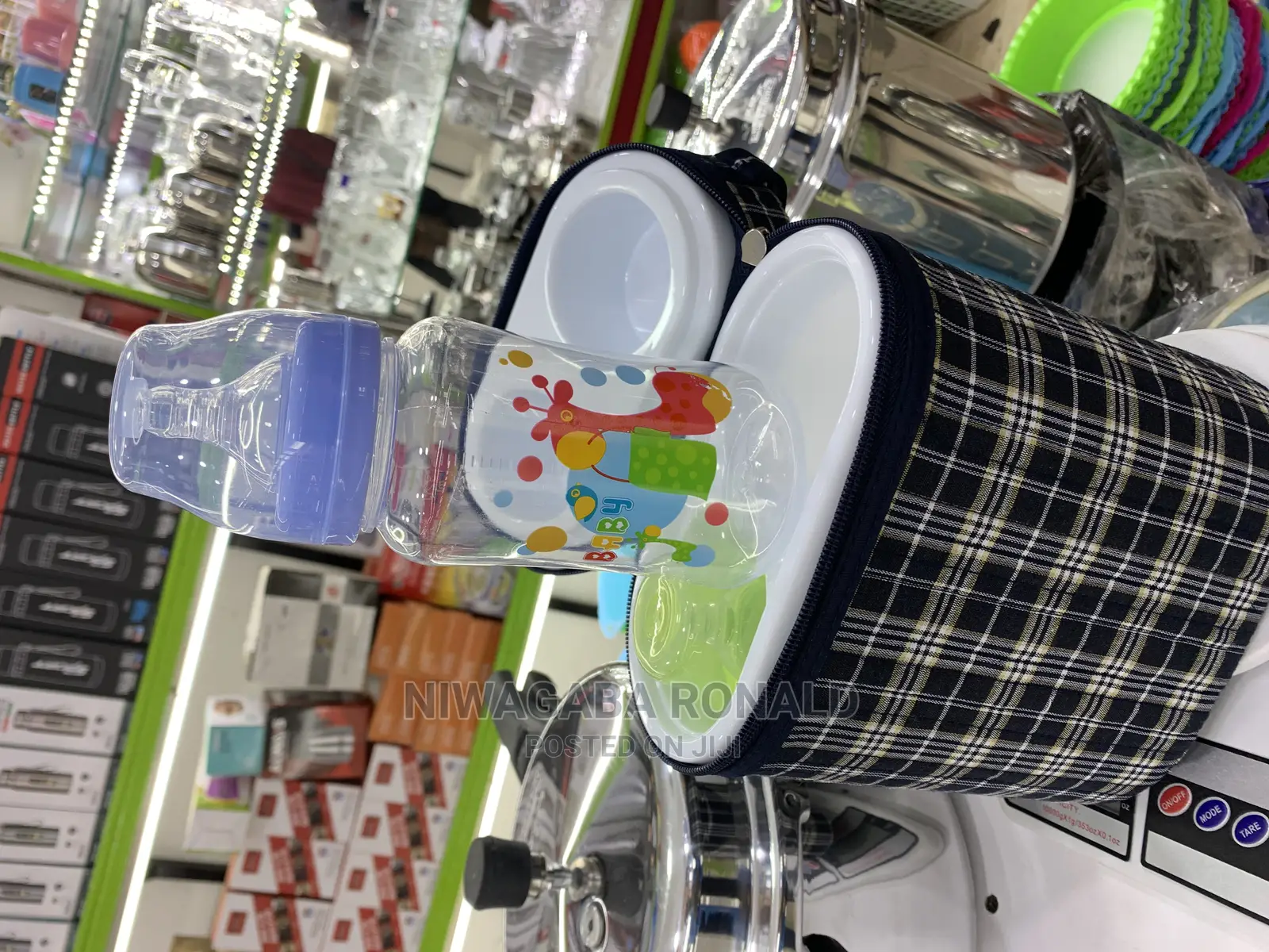 Baby Bottle Warmer Set With Bottles