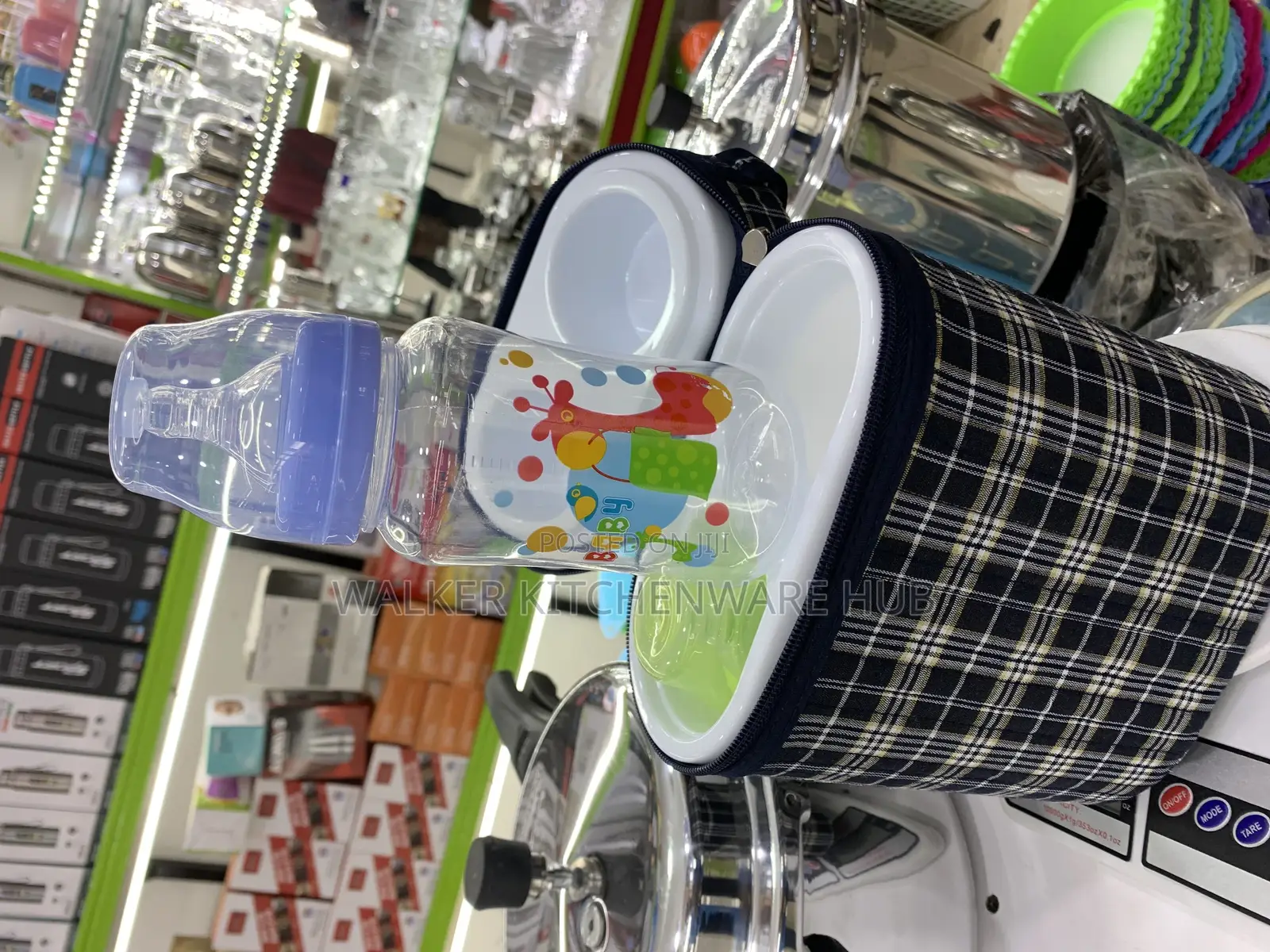 Baby Bottle Warmer Set With Bottles