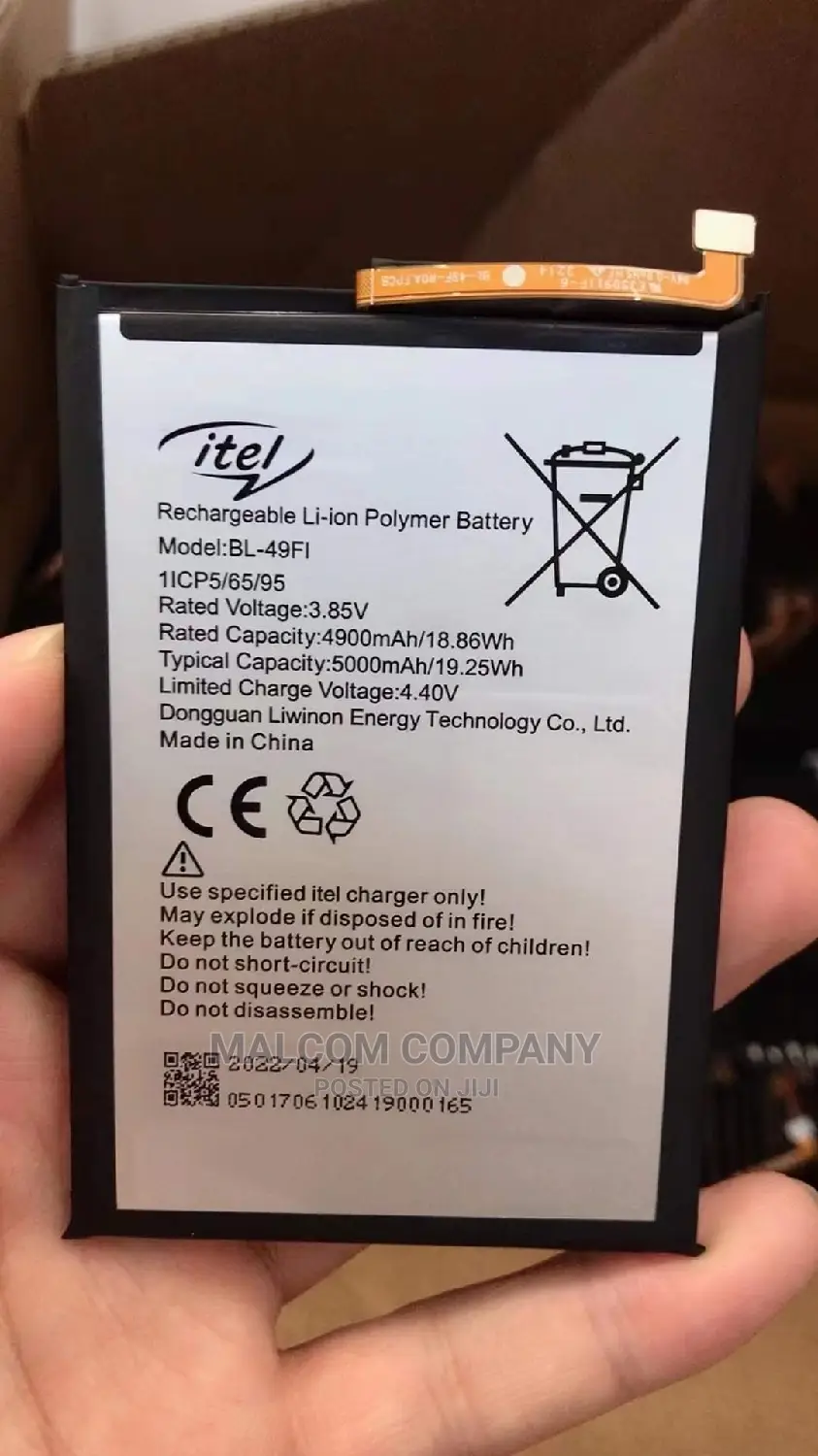 Original Tecno Batteries