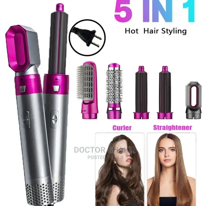 5 in 1 Hair Dryer Curler Hair Hot Air Stylers