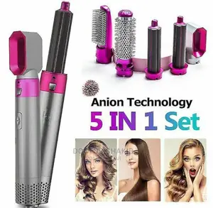 5 in 1 Hair Dryer Curler Hair Hot Air Stylers