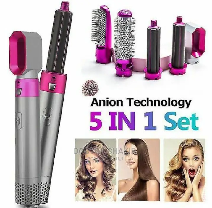 5 in 1 Hair Dryer Curler Hair Hot Air Stylers