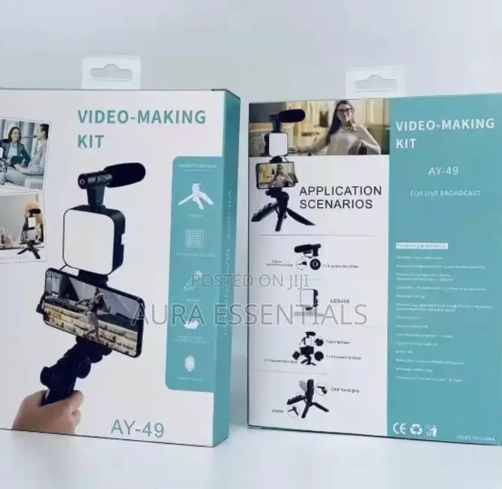 Professional Vlogging Video Shooting Kit