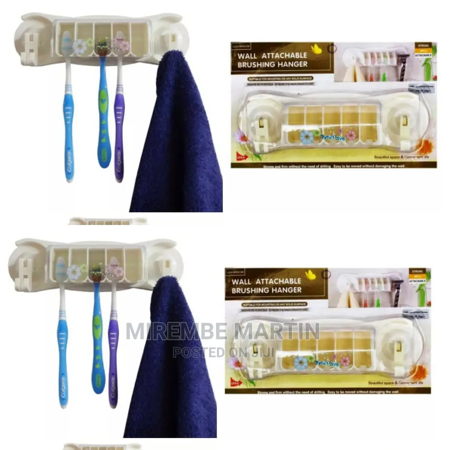 Mounted Toothbrush Holder