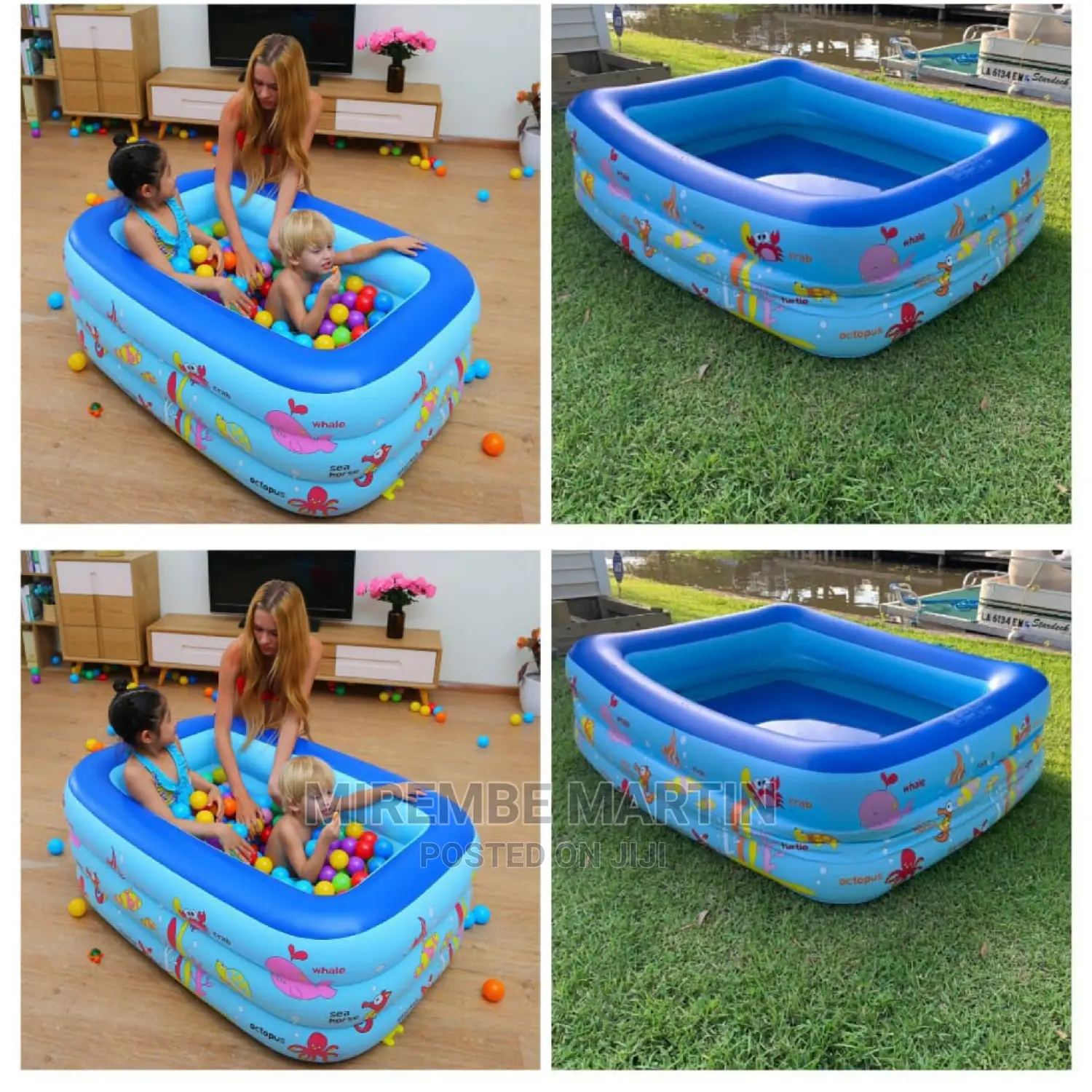 Inflatable Kids Swimming Pool