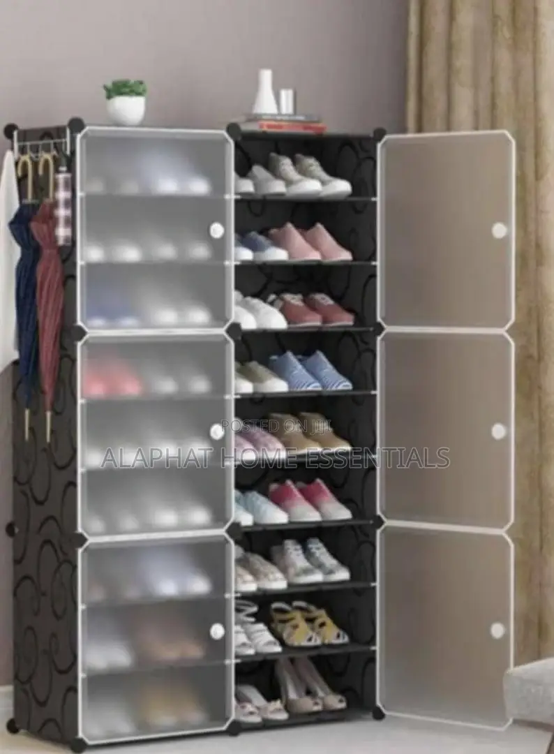 Plastic Shoe Rack 2 Column