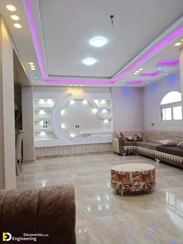 Gypsum Ceiling and POP Moulding.