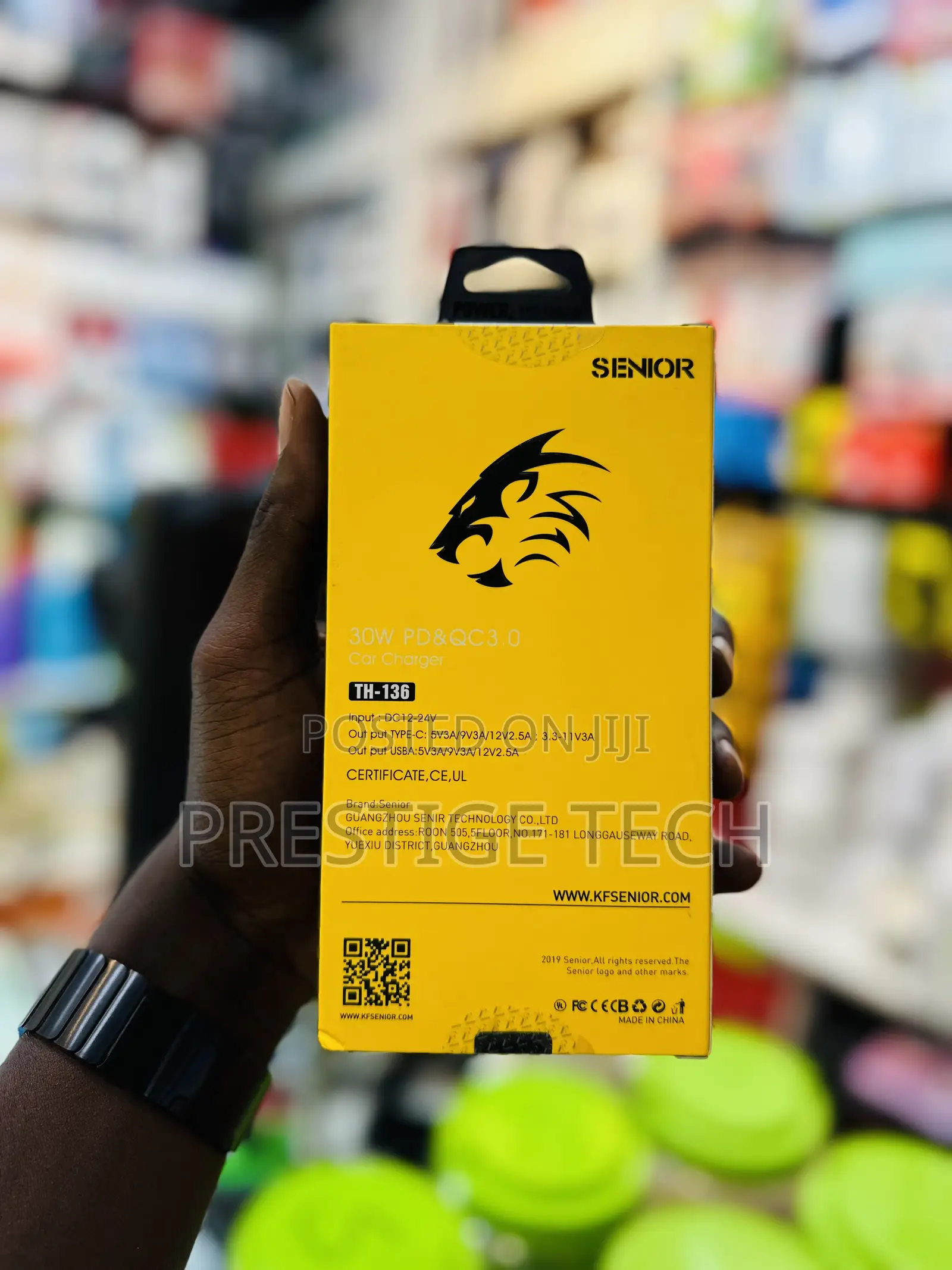 Senior Reliable Fast Car Charger 30W
