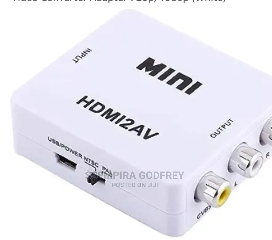 HDMI 2AV Mini HD Video Converter
