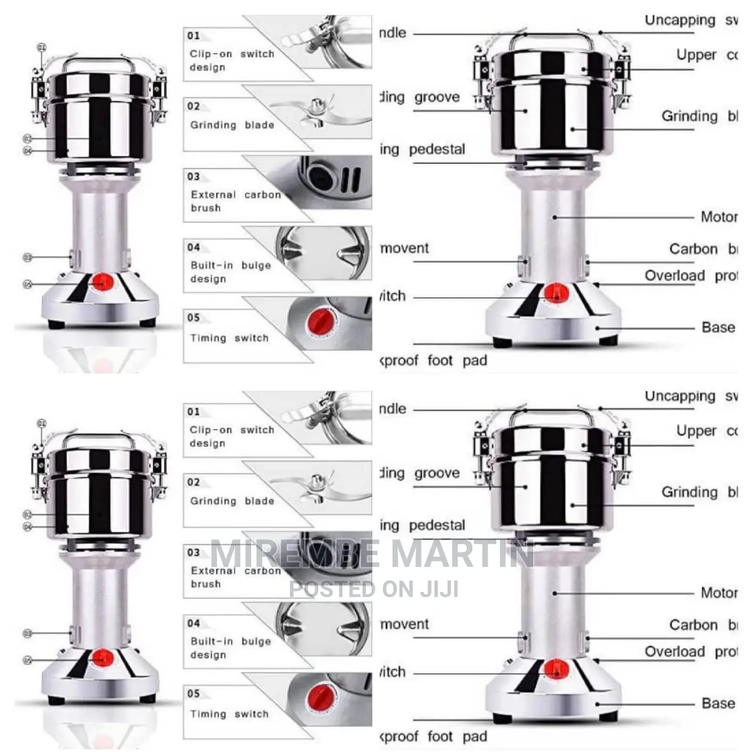 Electric Spice Grinder Machine 400g